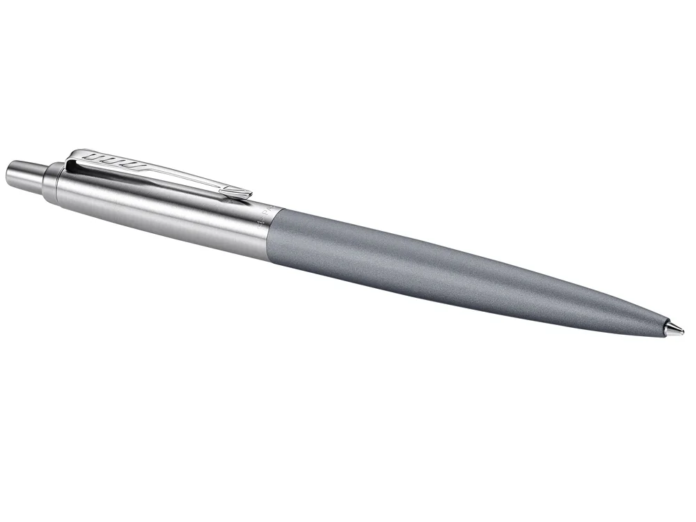 Ручка шариковая Parker Jotter XL Matte серый серебристый - фото 2