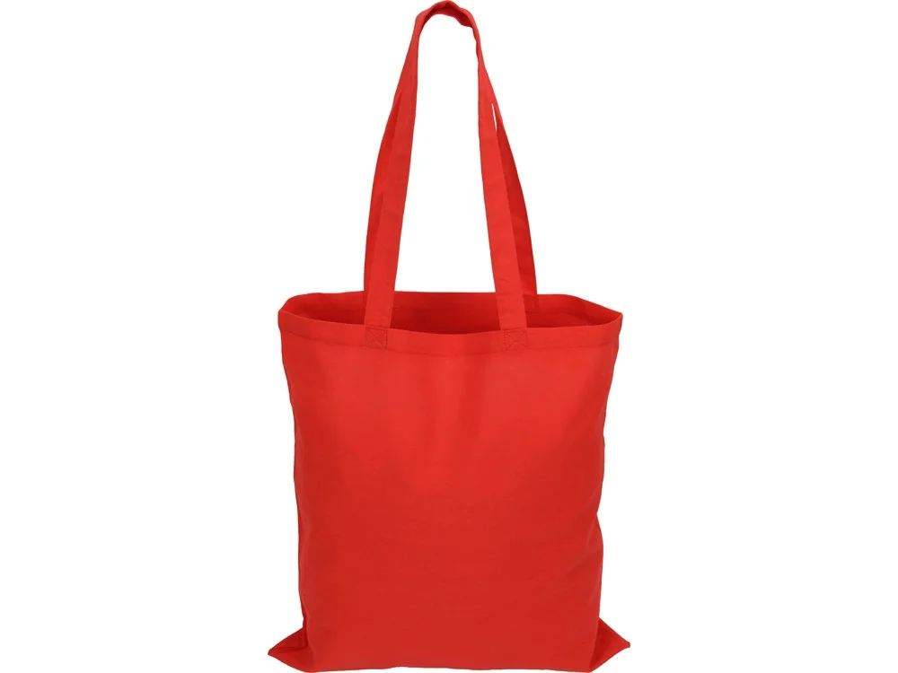 Сумка из хлопка Carryme 140 140 г/м2 красный - фото 3