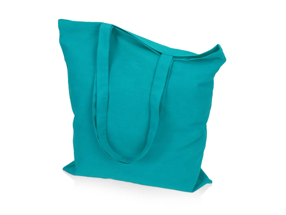 Сумка из хлопка Carryme 140 140 г/м2 бирюзовый - фото 2