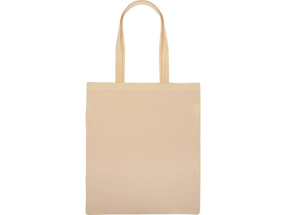 Сумка для шопинга «Twin» двухцветная из хлопка, 180 г/м2, красный/натуральный - фото 7