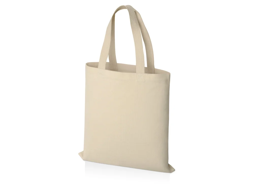 Сумка для шопинга Steady хлопковая с парусиновыми ручками 260 г/м2 натуральный - фото 2