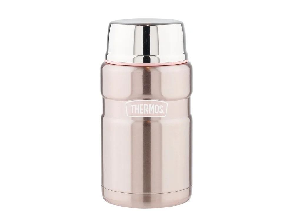 Термос для еды с ложкой Thermos SK3021Р розовый 700 мл - фото 1