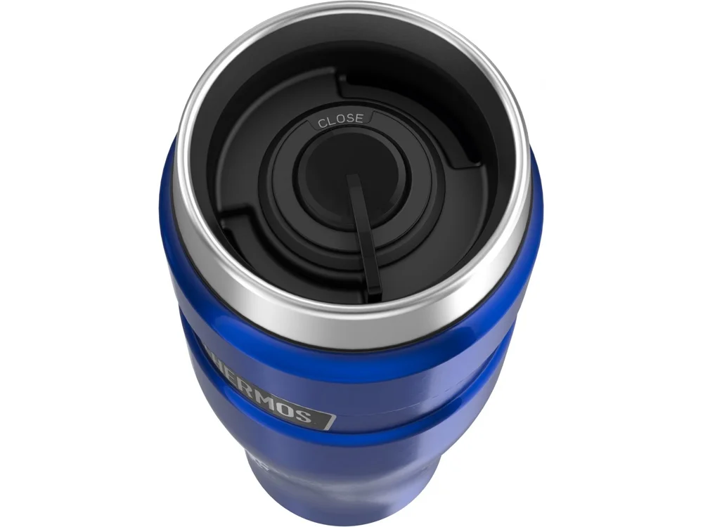 Термокружка Thermos King-SK1005 синий 470 мл - фото 4