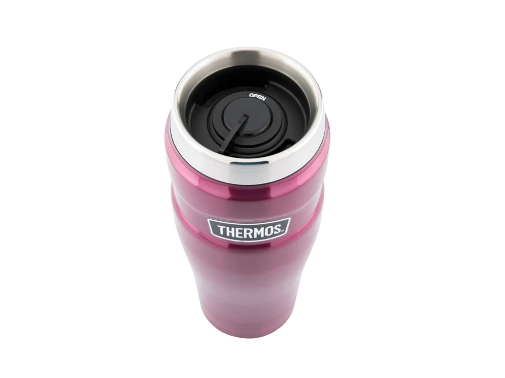 Термокружка Thermos King-SK1005 красный 470 мл - фото 2