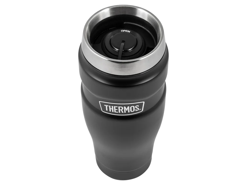 Термокружка Thermos King-SK1005 черный 470 мл - фото 2