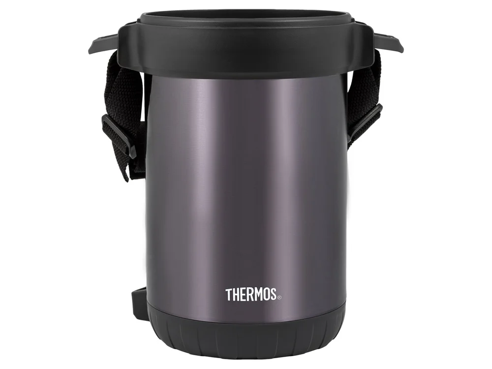 Термос контейнерами и ложкой Thermos JBG-1800 серый - фото 2