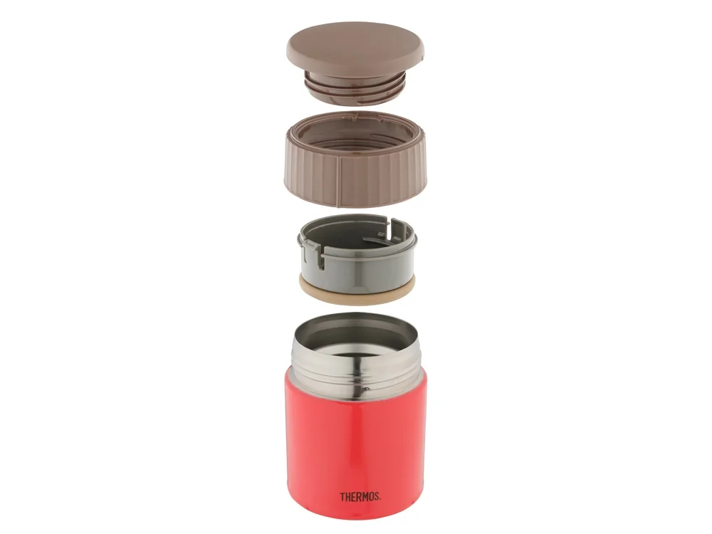 Термос для еды Thermos JBQ-400 красный - фото 2
