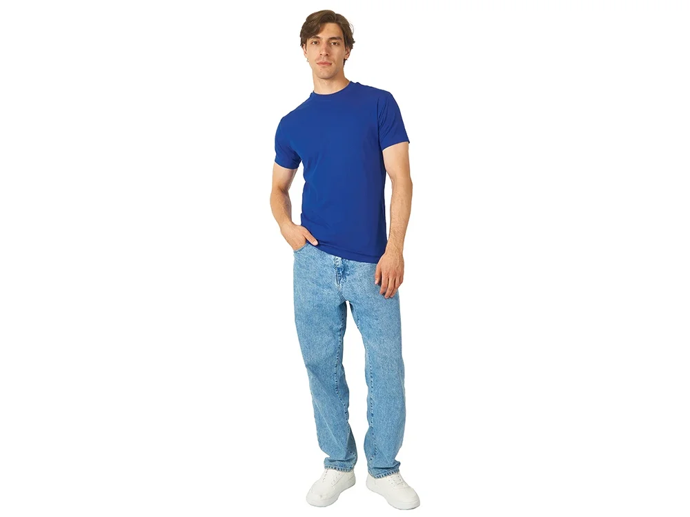Футболка HD Fit мужская синий классический M - фото 4
