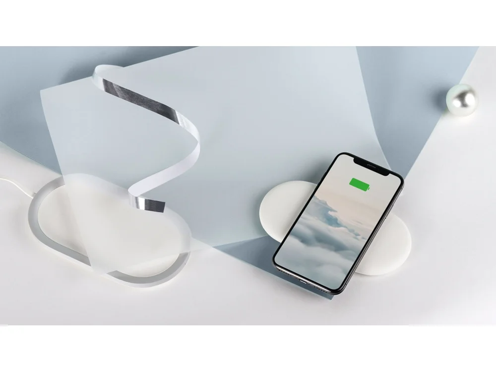 Внешний аккумулятор NEO Fly с магнитной док-станцией 5000 mAh белый - фото 8