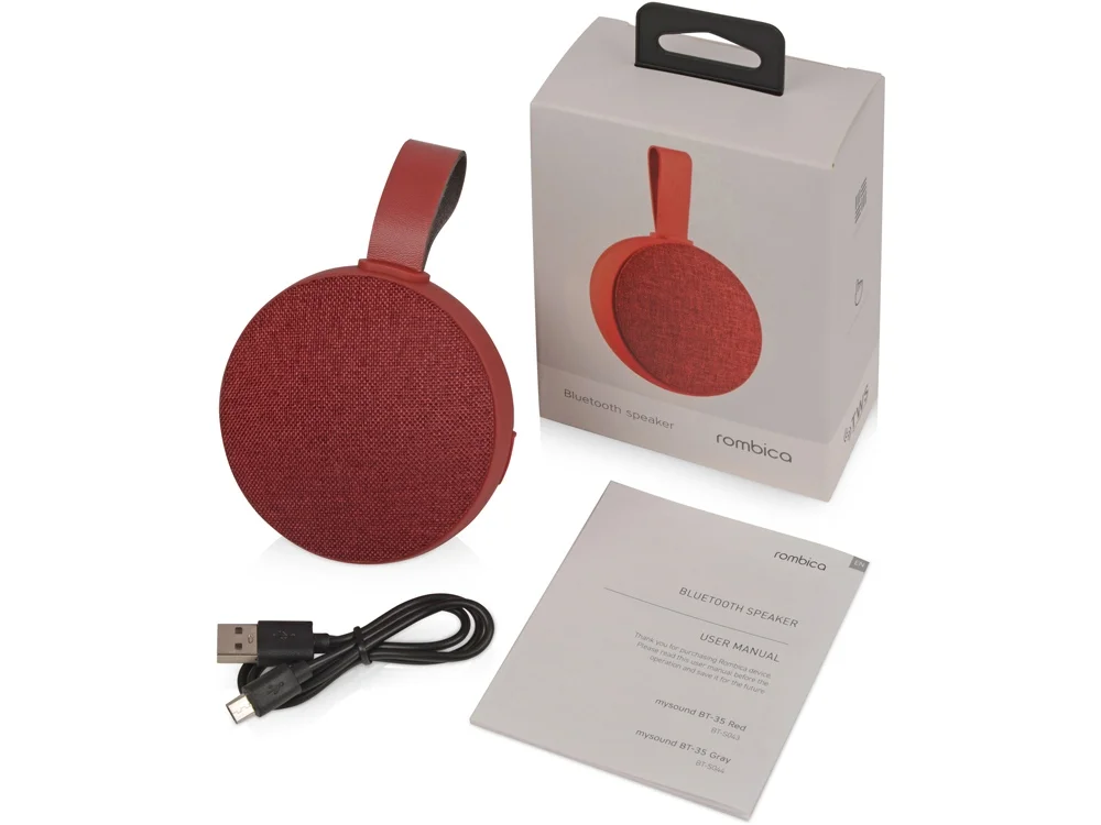 Портативная акустика Mysound BT-35 красный - фото 13