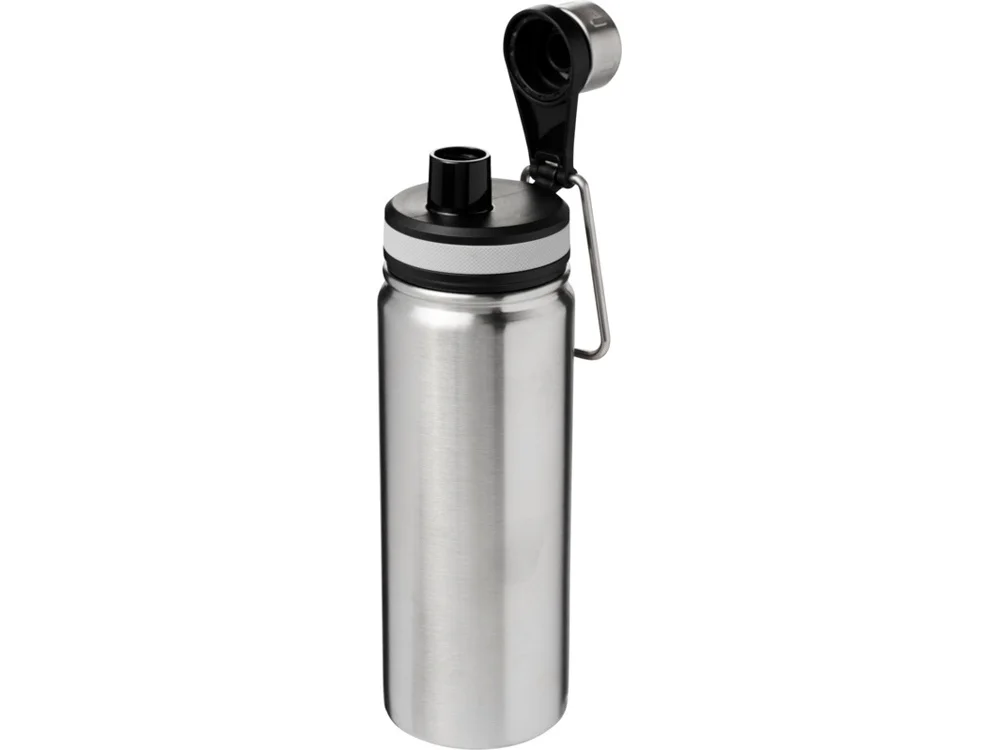 Спортивная бутылка Gessi серебристый/черный 590 мл - фото 4