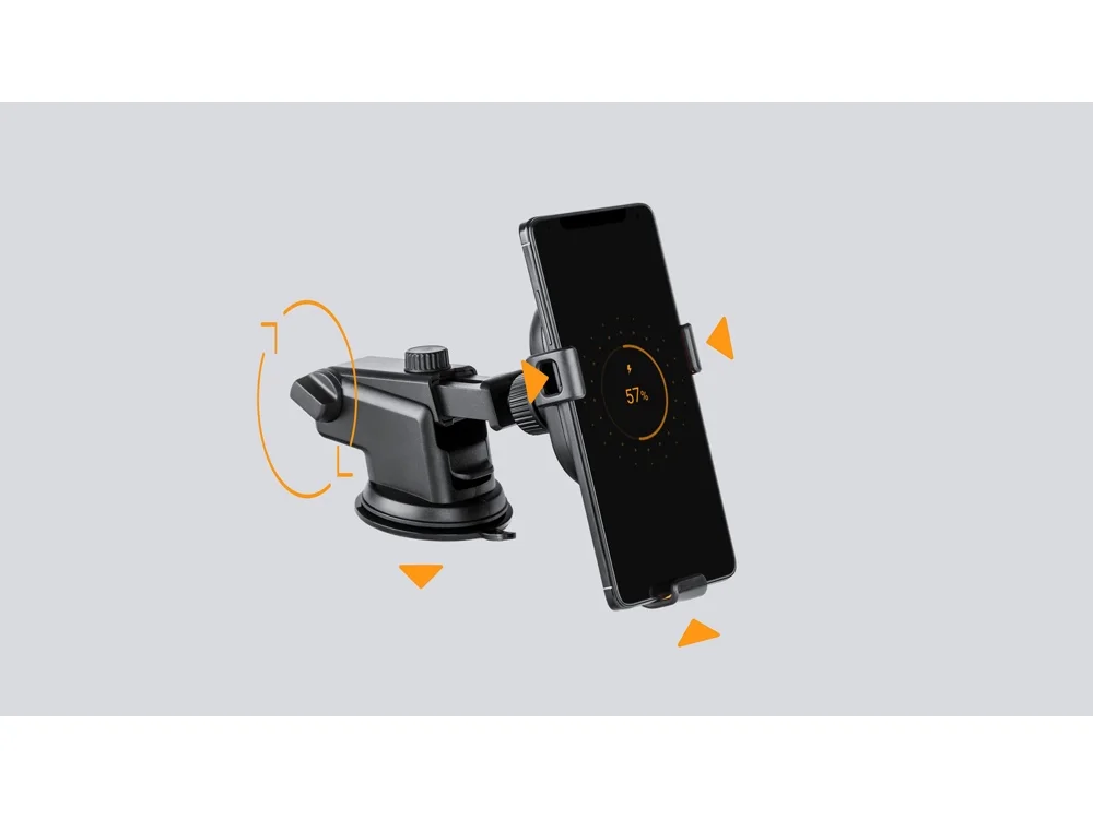 Беспроводное зарядное устройство NEO Clip черный - фото 5