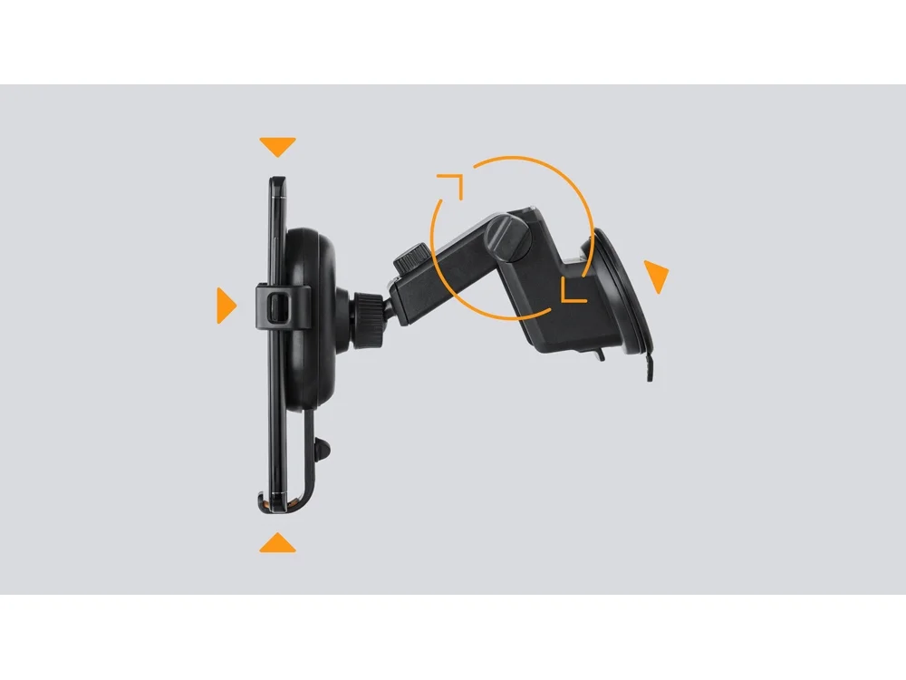 Беспроводное зарядное устройство NEO Clip черный - фото 6