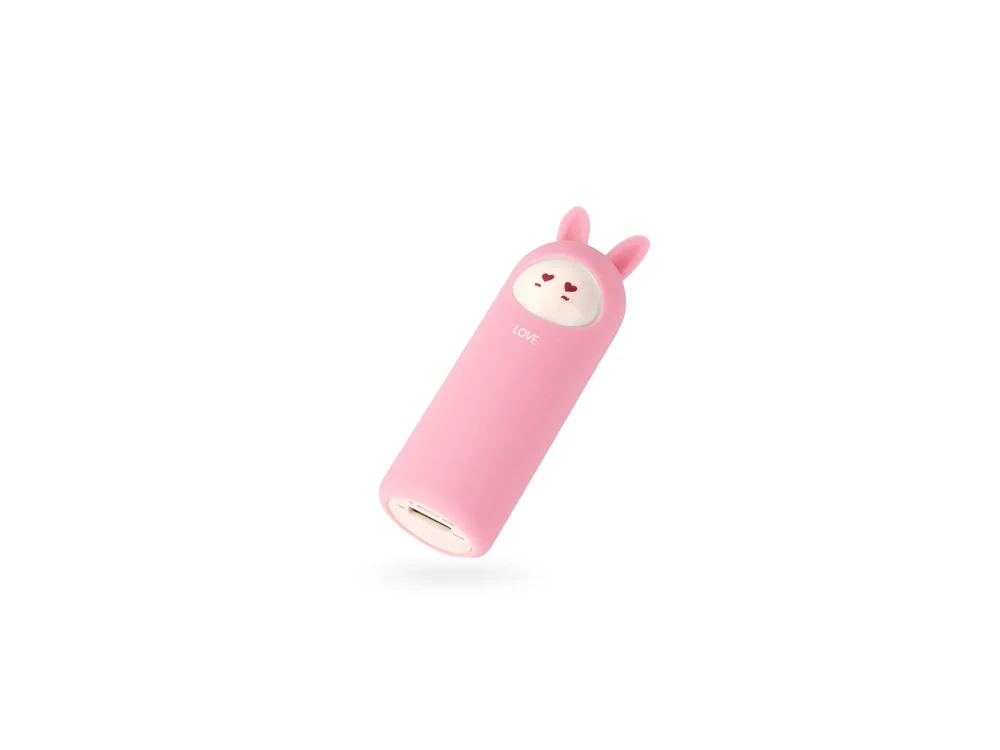 Внешний аккумулятор NEO Rabbit Love 5000 mAh розовый - фото 2