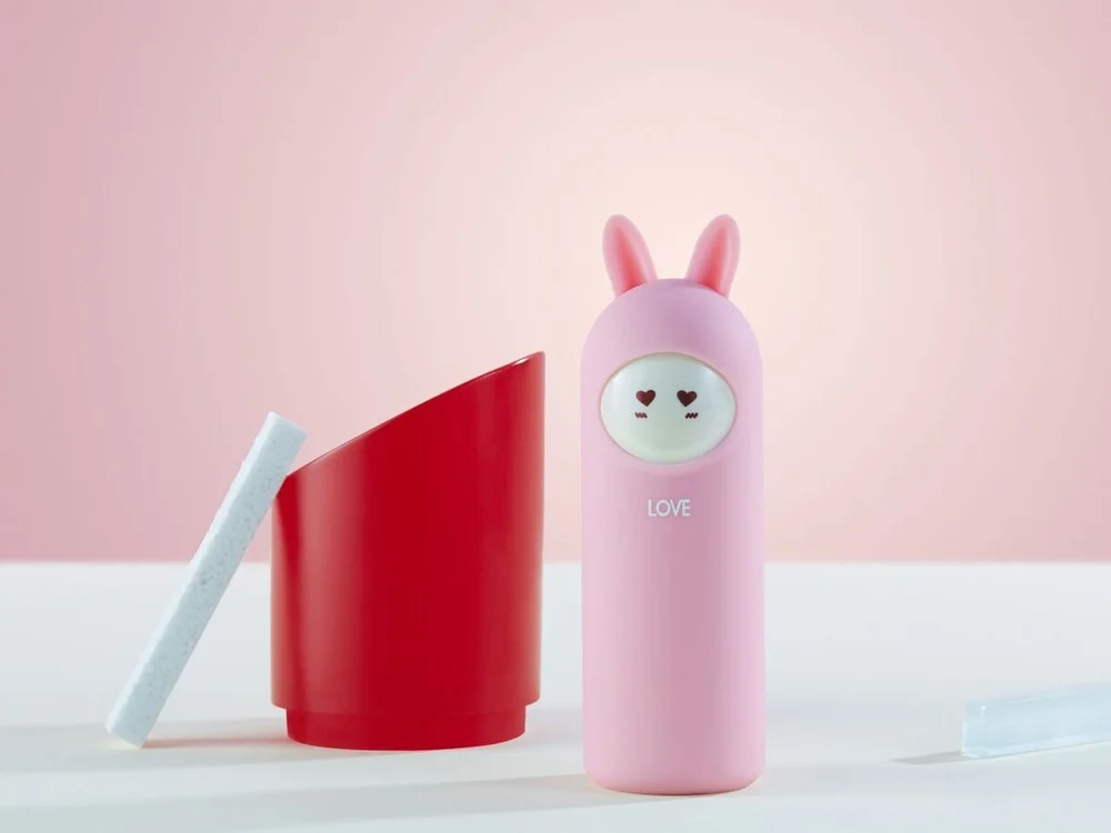 Внешний аккумулятор NEO Rabbit Love 5000 mAh розовый - фото 4