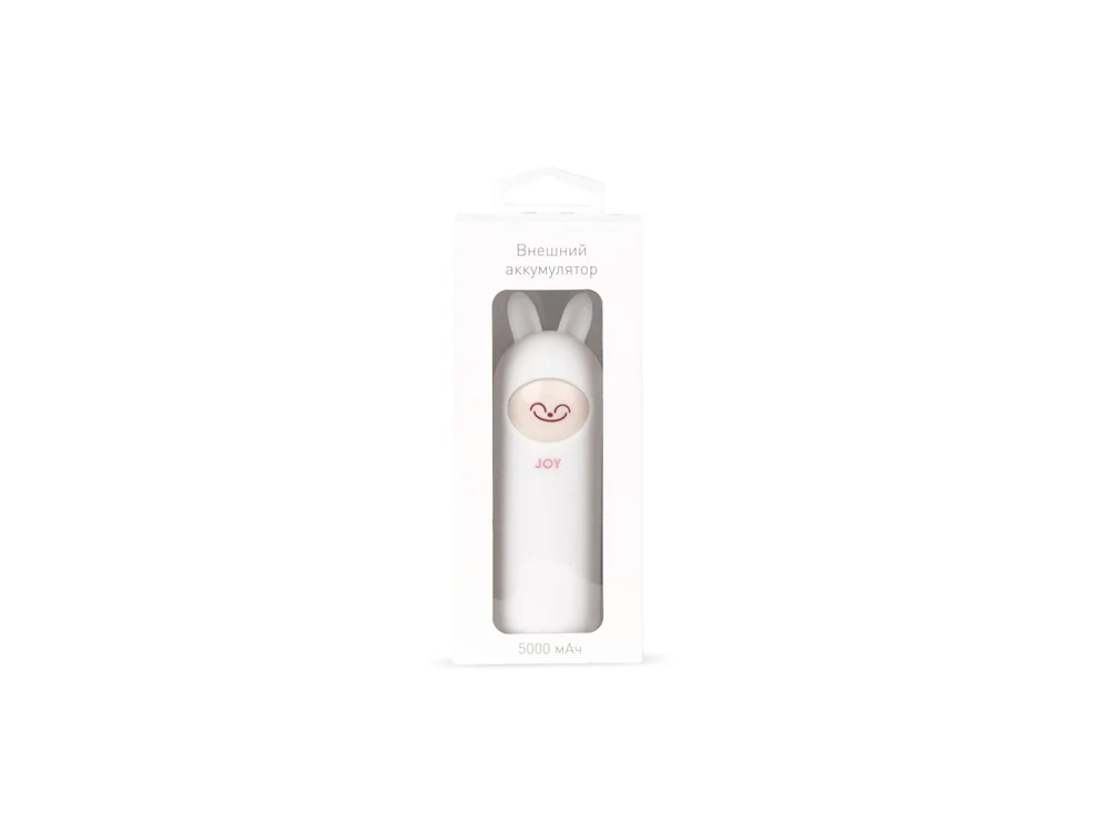 Внешний аккумулятор NEO Rabbit Joy 5000 mAh белый - фото 3