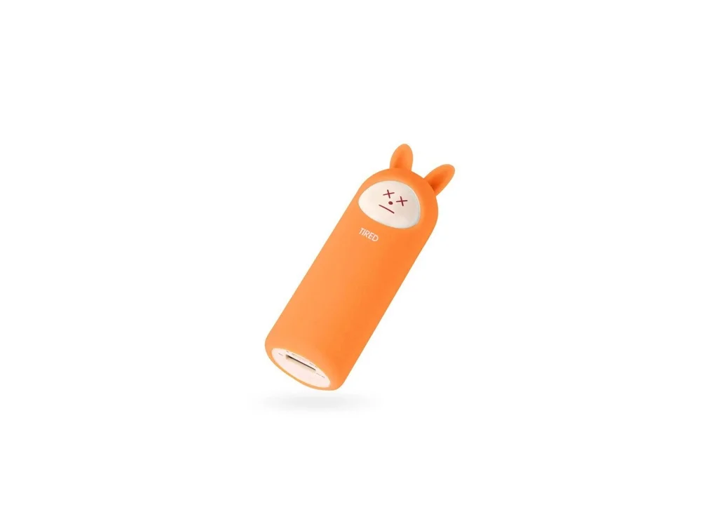 Внешний аккумулятор NEO Rabbit Tired 5000 mAh оранжевый - фото 2