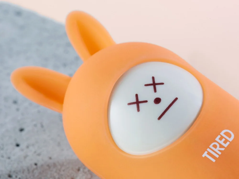 Внешний аккумулятор NEO Rabbit Tired 5000 mAh оранжевый - фото 4