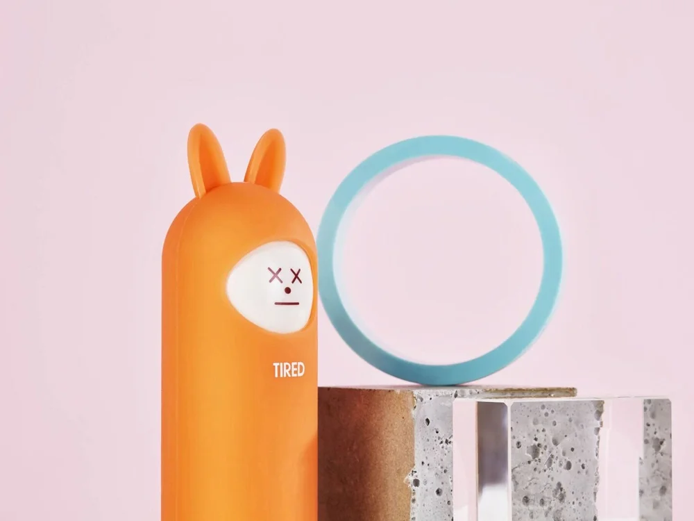 Внешний аккумулятор NEO Rabbit Tired 5000 mAh оранжевый - фото 5