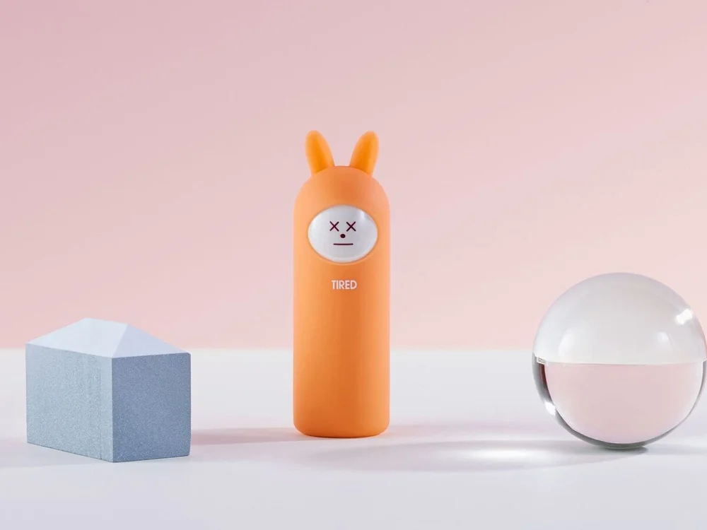 Внешний аккумулятор NEO Rabbit Tired 5000 mAh оранжевый - фото 6