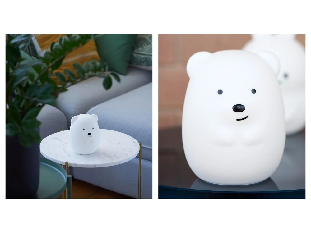 Ночник LED Bear белый - фото 11