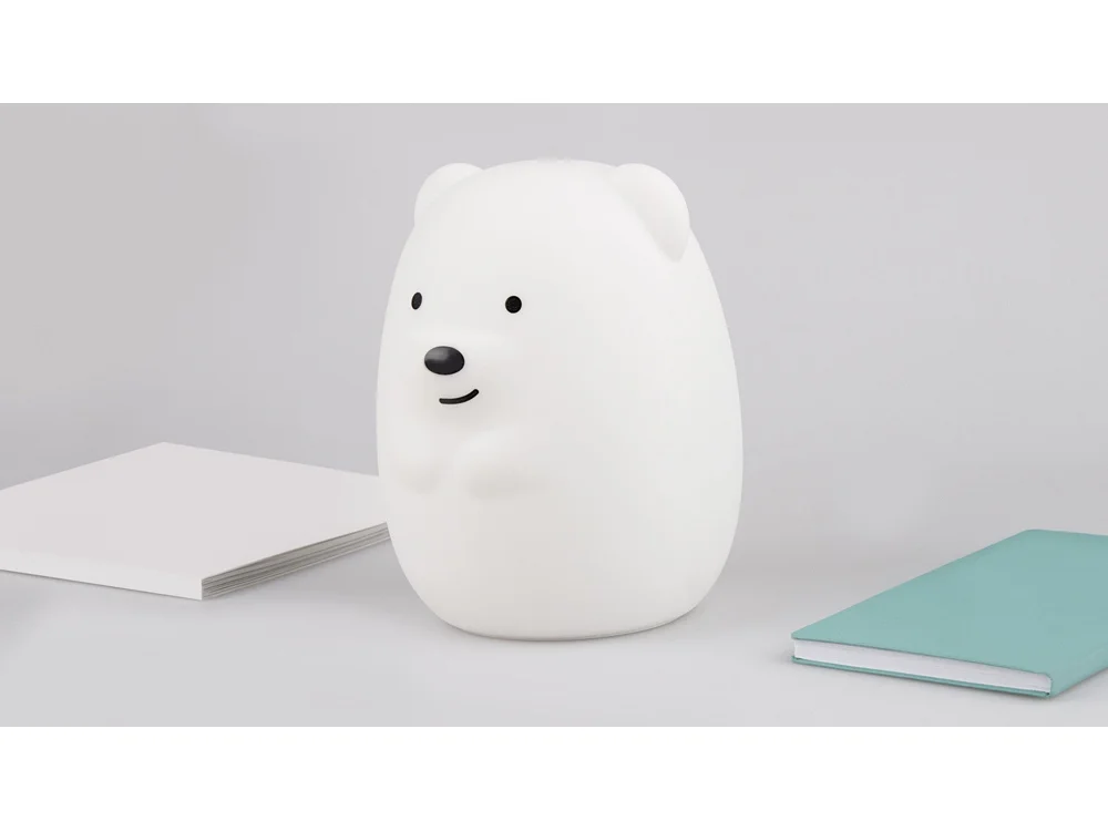 Ночник LED Bear белый - фото 12