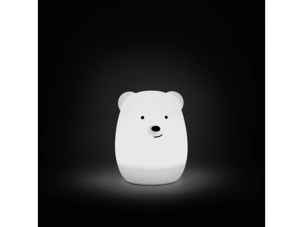Ночник LED Bear белый - фото 5