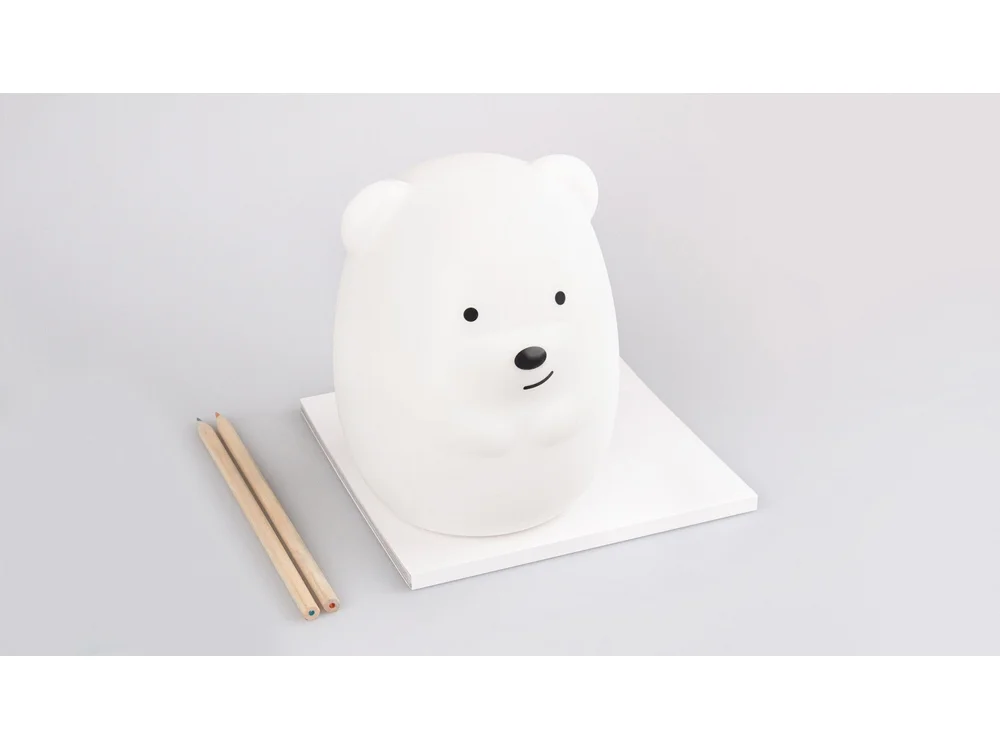 Ночник LED Bear белый - фото 6
