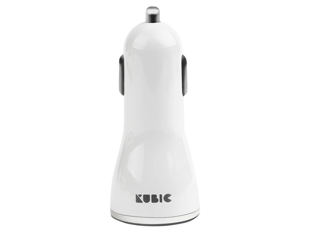 Адаптер автомобильный USB  «Kubic A3», белый - фото 3