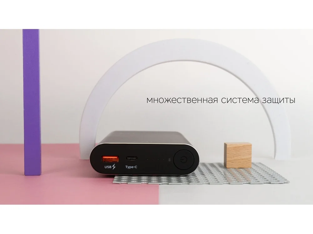 Внешний аккумулятор NEO PD-300C 30000 mAh черный - фото 7