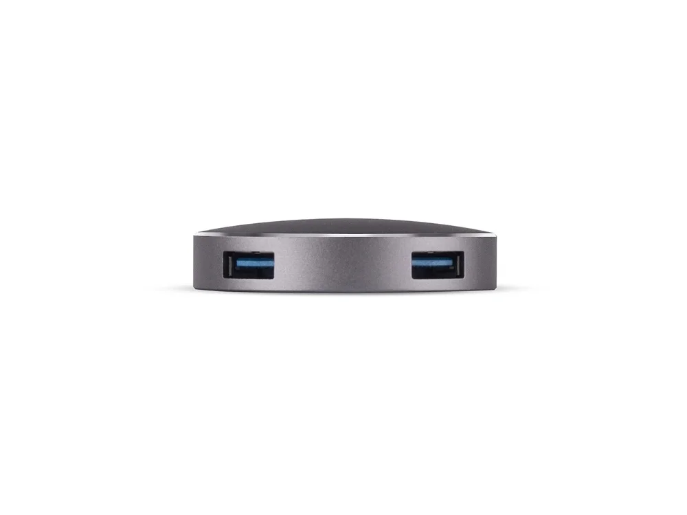Хаб USB Type-C Hub Metal металлический - фото 3