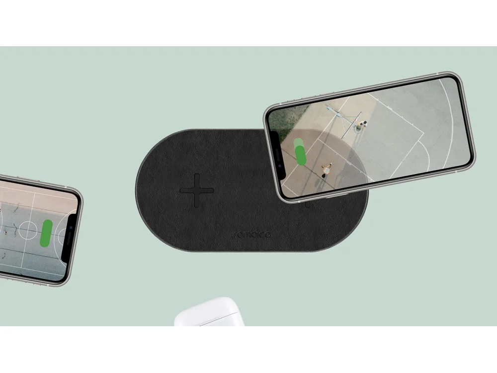 Беспроводное зарядное устройство NEO Twin черный - фото 5