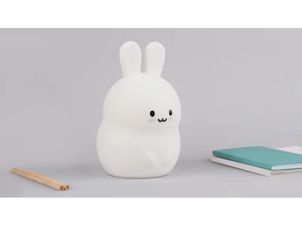 Ночник LED Rabbit белый - фото 10