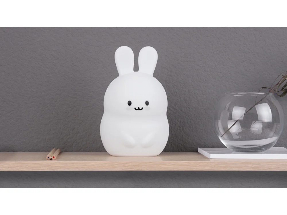 Ночник LED Rabbit белый - фото 7