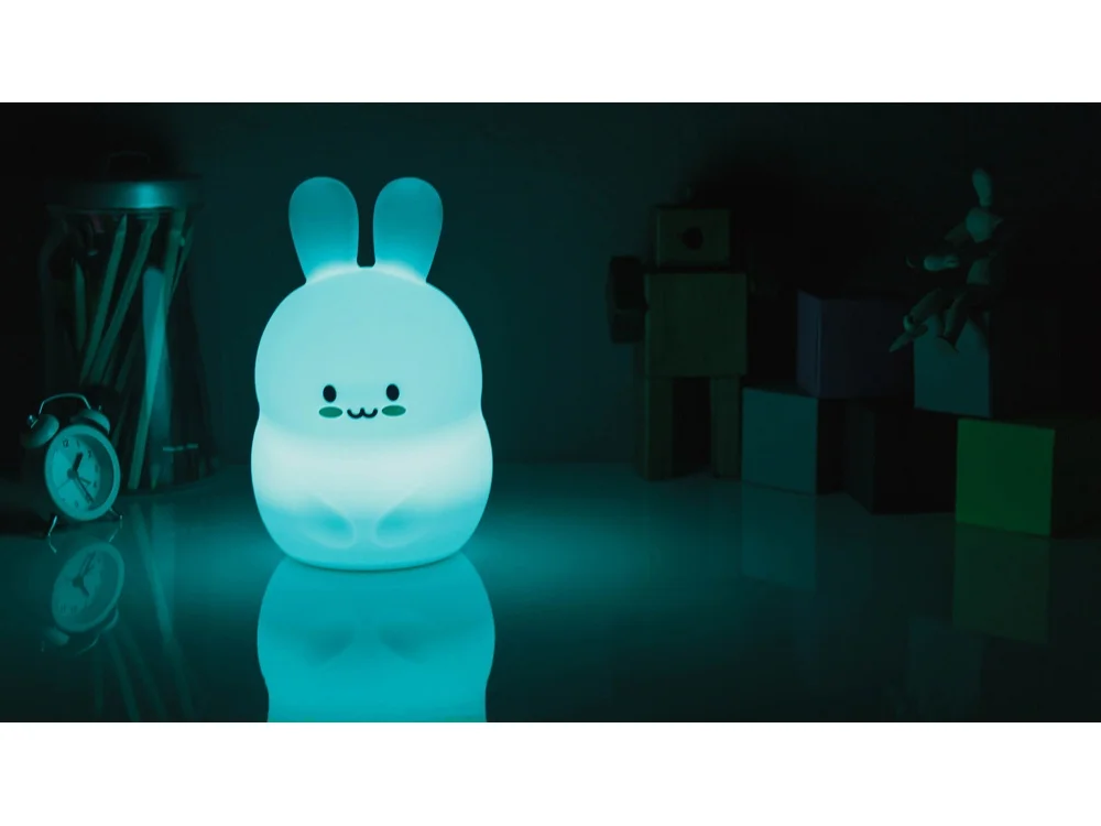 Ночник LED Rabbit белый - фото 8