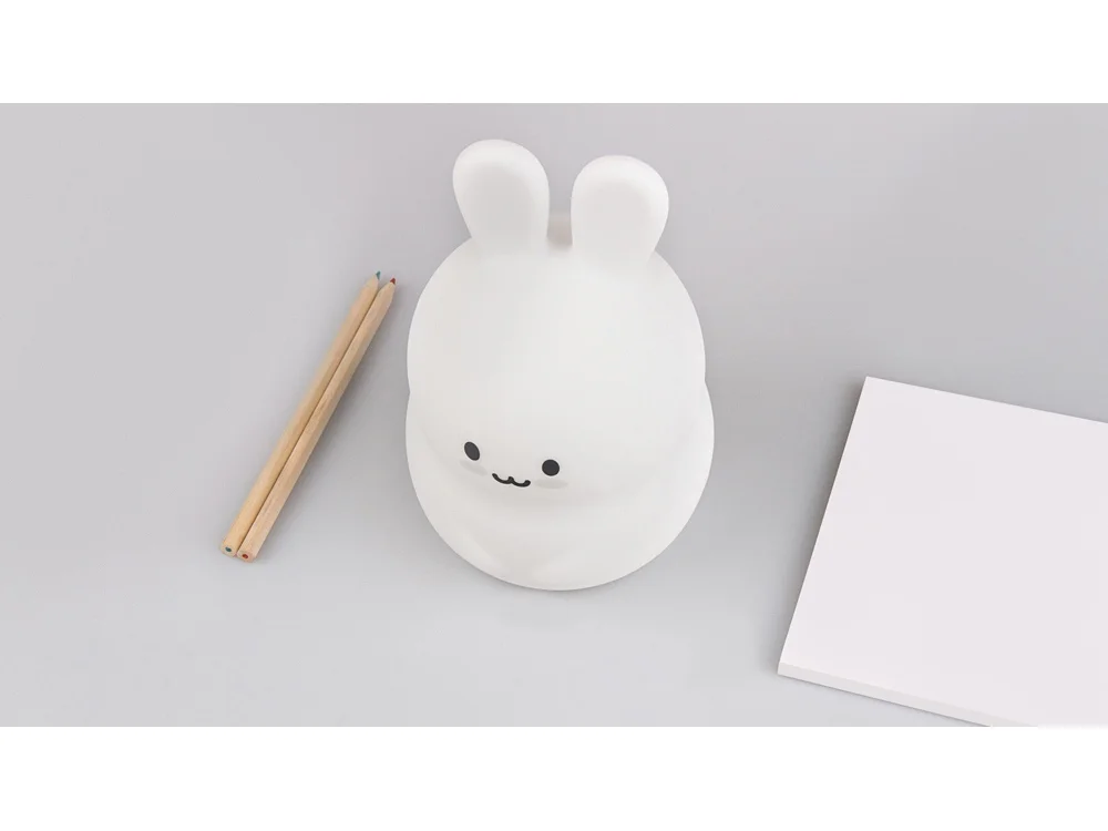 Ночник LED Rabbit белый - фото 9
