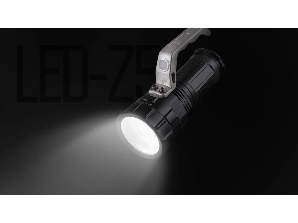 Фонарь LED Z5 черный - фото 4