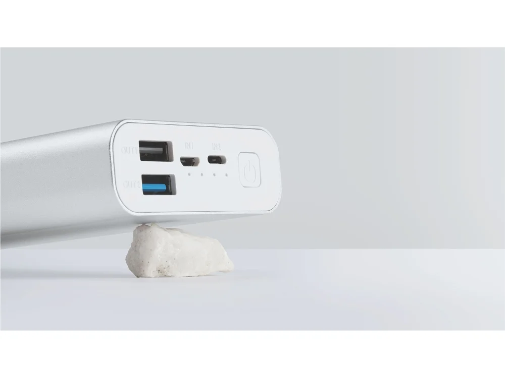 Внешний аккумулятор NEO AZ220S Quick 22000 mAh серебристый - фото 7