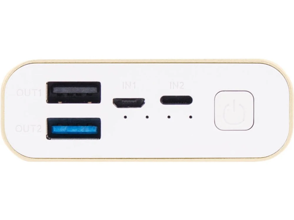 Внешний аккумулятор NEO AZ220G Quick 22000 mAh золотистый - фото 4