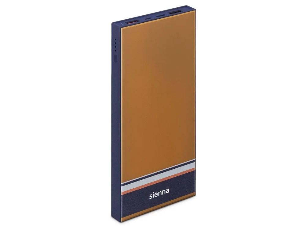 Внешний беспроводной аккумулятор NEO ARIA WIRELESS 12000 mAh коричневый - фото 2