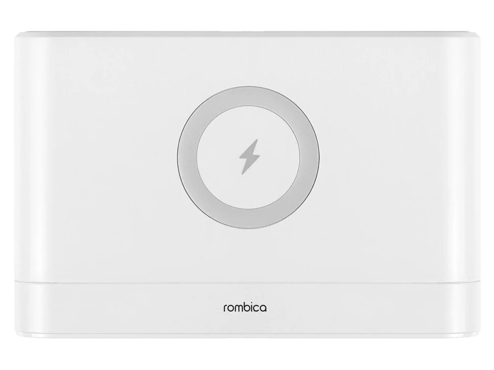 Часы с беспроводным зарядным устройством Timebox 1 белый - фото 5