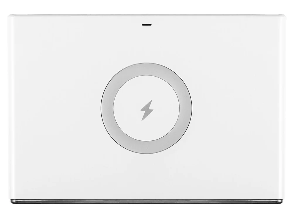 Часы с беспроводным зарядным устройством Timebox 2 белый - фото 4