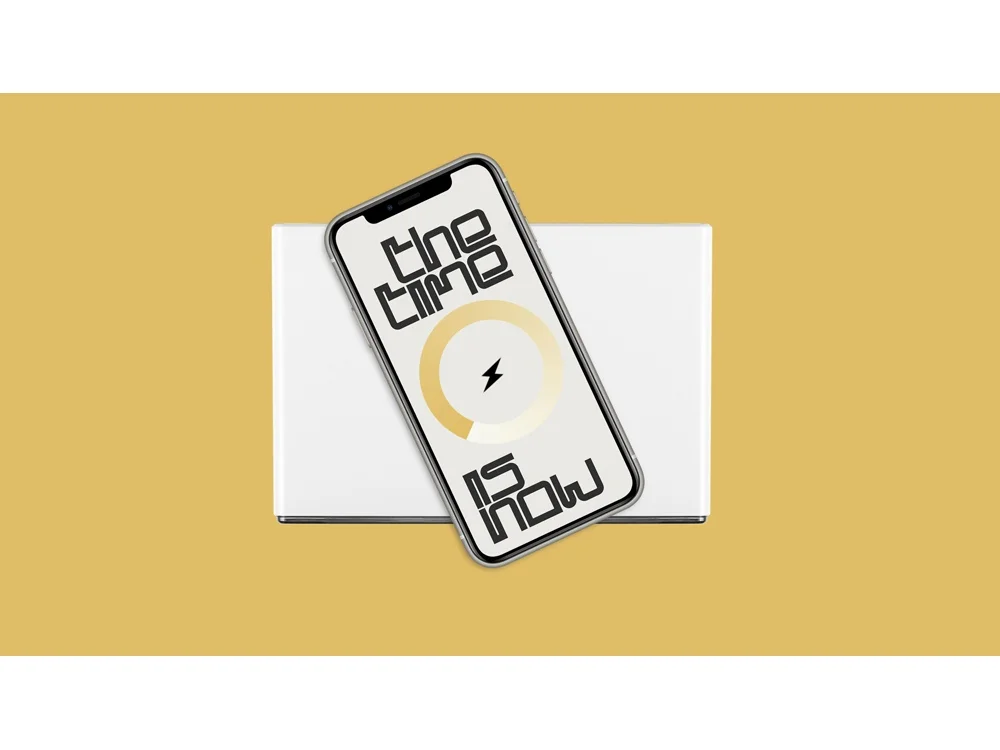 Часы с беспроводным зарядным устройством Timebox 2 белый - фото 5