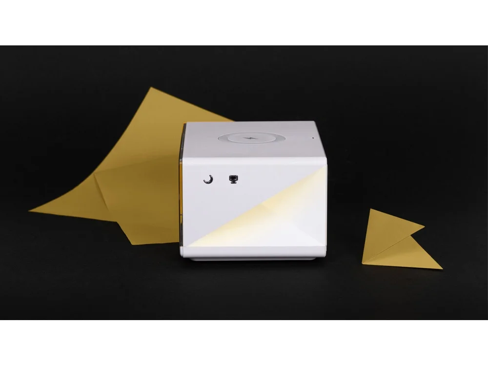 Часы с беспроводным зарядным устройством Timebox 2 белый - фото 7