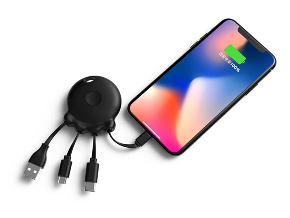 Внешний аккумулятор Octopus Booster 1000 mAh черный - фото 3