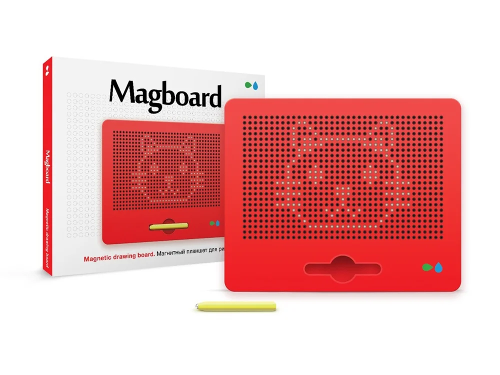 Магнитный планшет для рисования Magboard красный - фото 3
