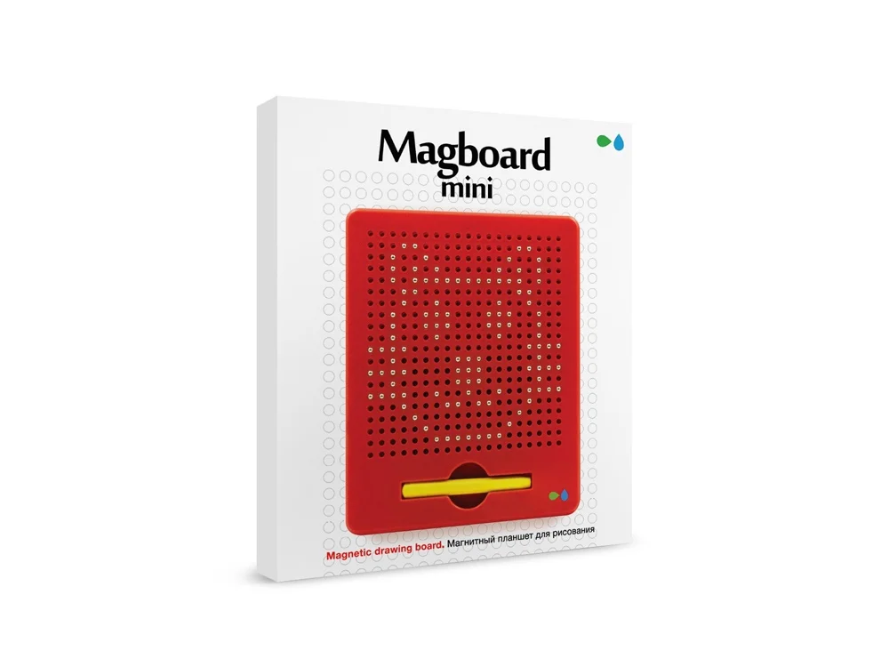 Магнитный планшет для рисования Magboard mini красный - фото 3