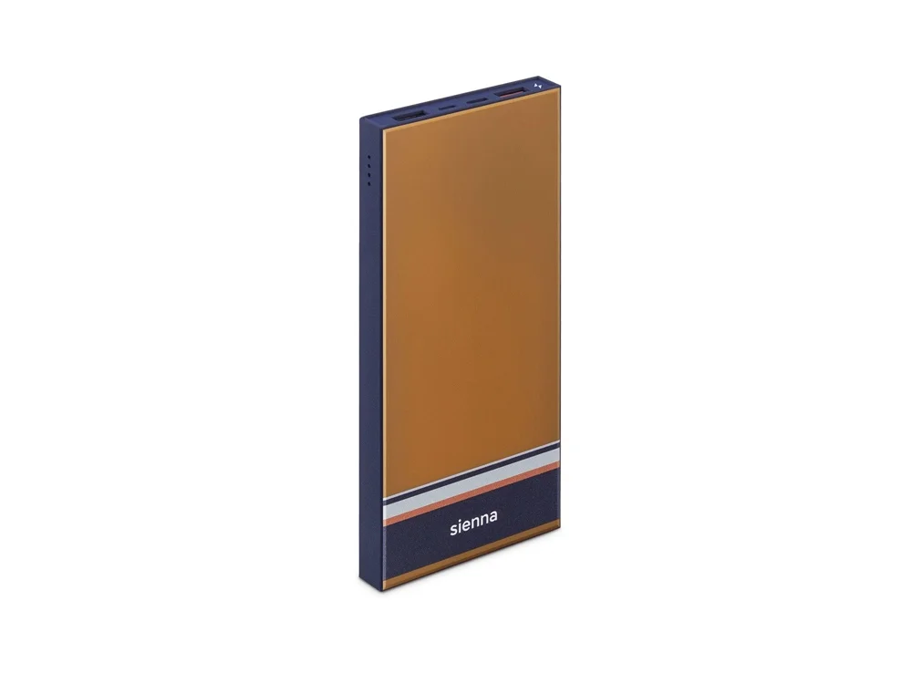 Внешний аккумулятор NEO ARIA 10000 mAh охра/синий - фото 1
