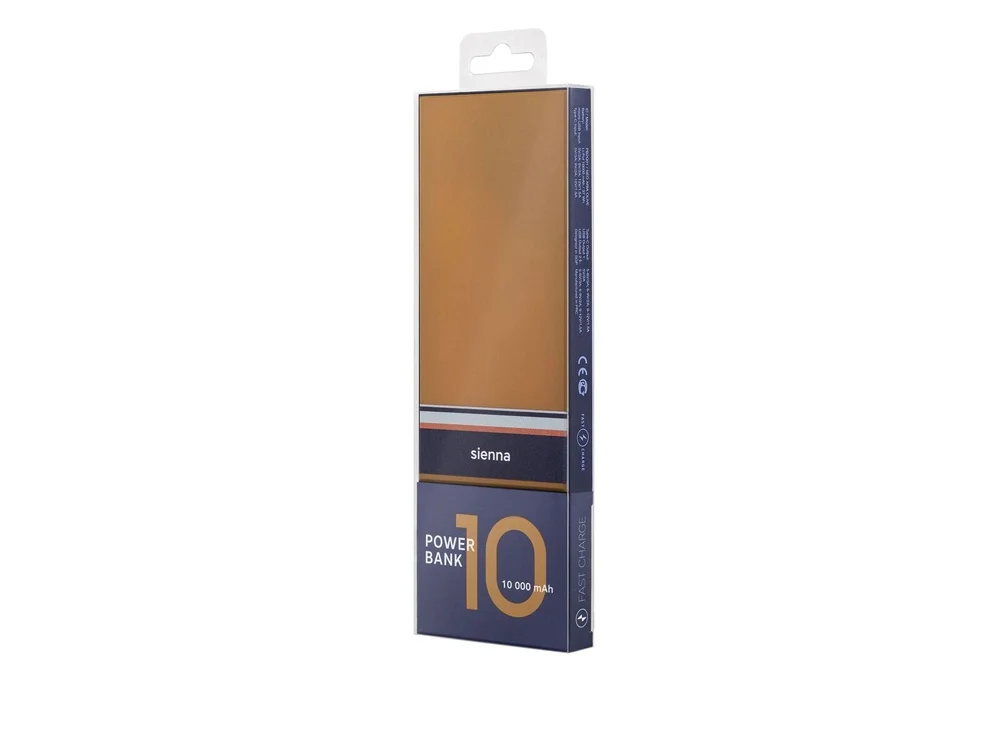 Внешний аккумулятор NEO ARIA 10000 mAh охра/синий - фото 4