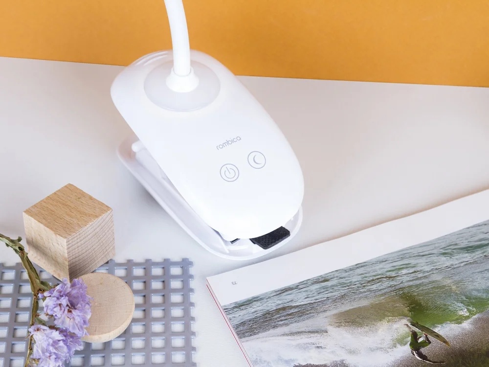 Настольная лампа LED Clamp белый - фото 7